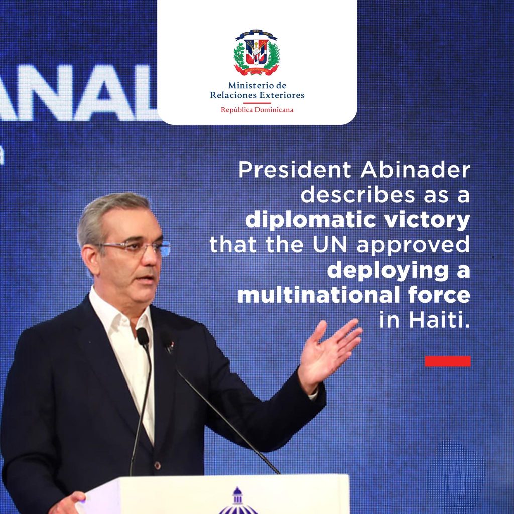 UN Approves Multinational Force for Haiti: A Diplomatic Victory, Declares President Abinader